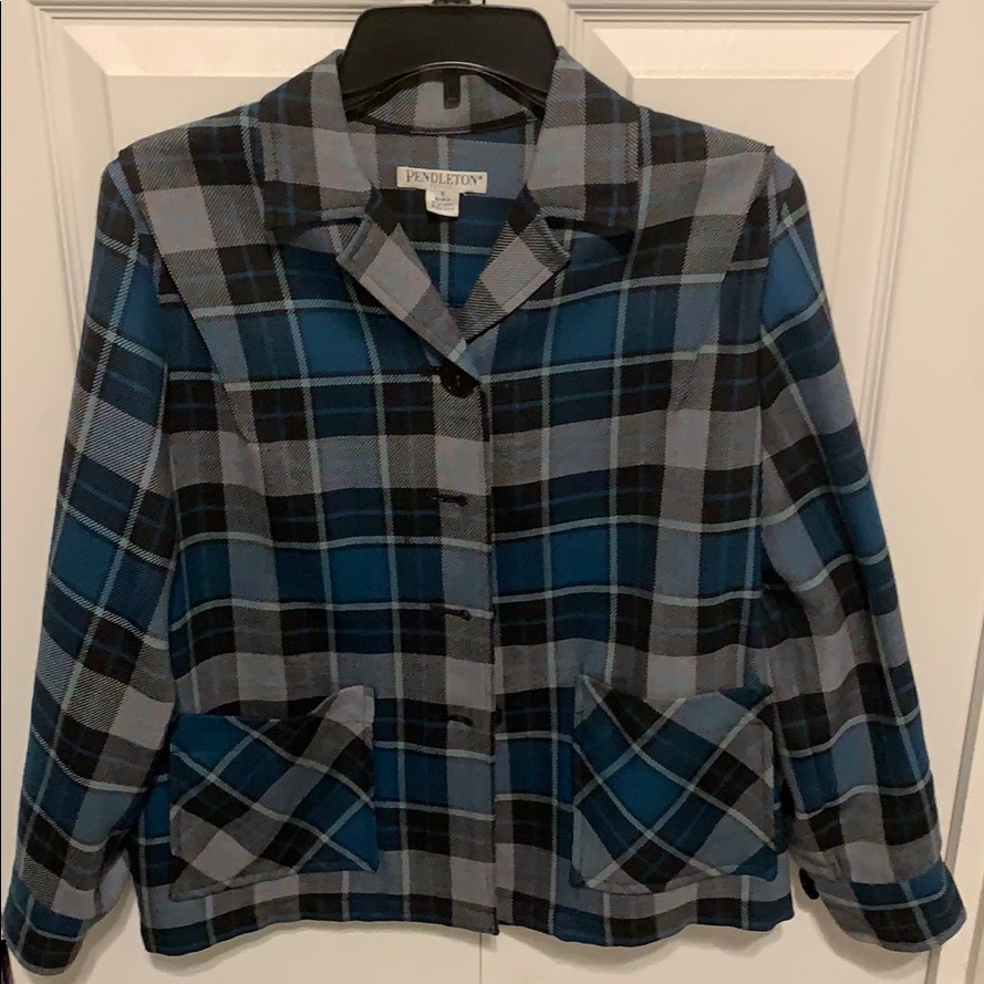 Pendleton Plaid Jacket Small